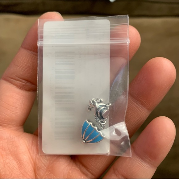 NWOT Jiminy Cricket and Umbrella Dangle Charm Sterling Silver 925 - Picture 3 of 10